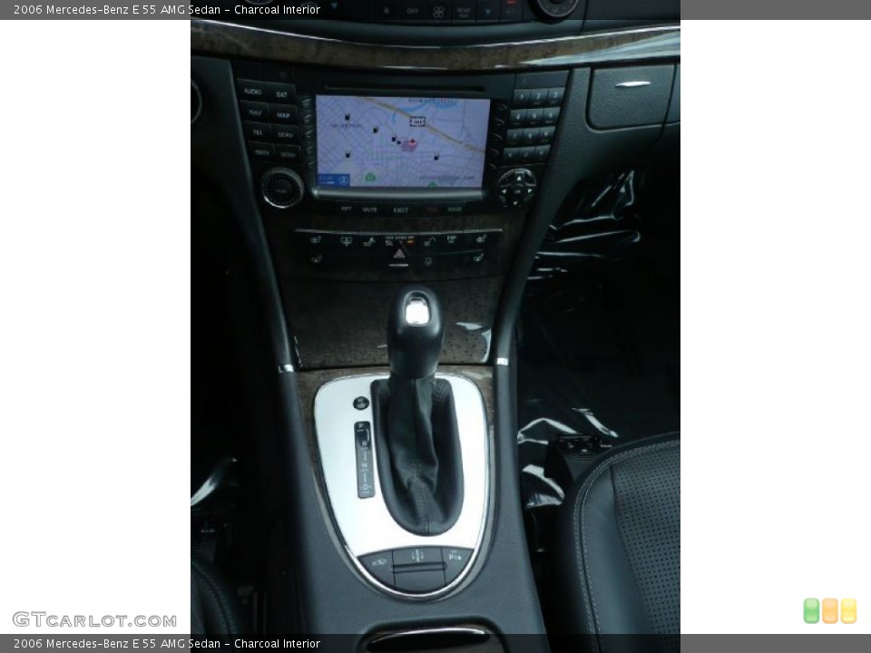 Charcoal Interior Controls for the 2006 Mercedes-Benz E 55 AMG Sedan #42740073