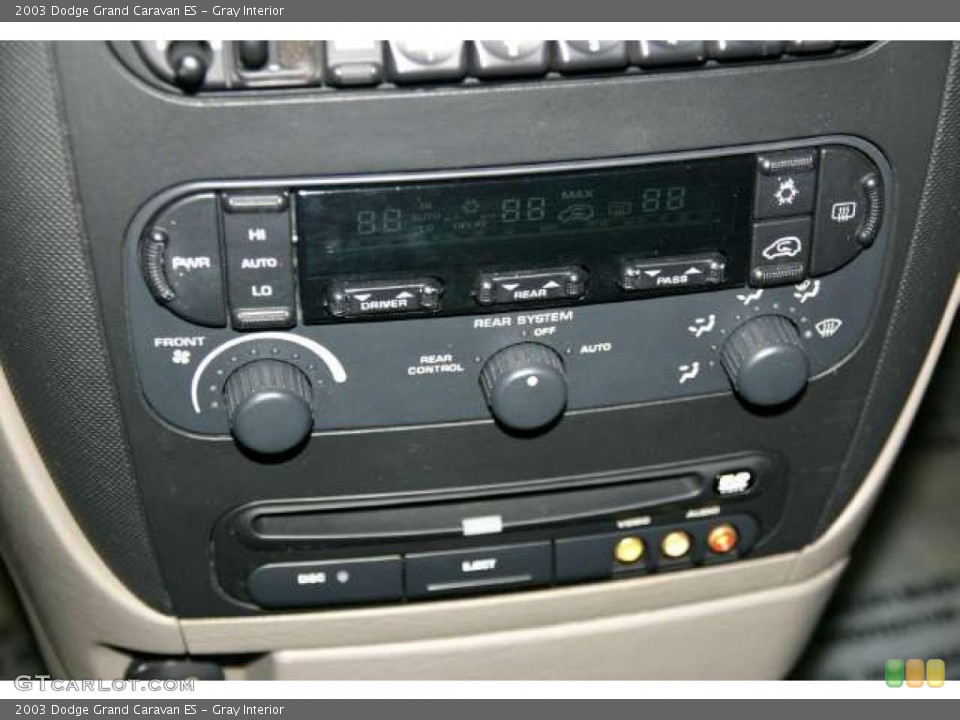 Gray Interior Controls for the 2003 Dodge Grand Caravan ES #42741479