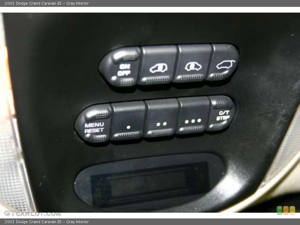 Gray Interior Controls for the 2003 Dodge Grand Caravan ES #42741492