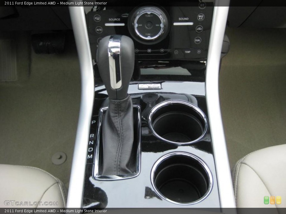 Medium Light Stone Interior Transmission for the 2011 Ford Edge Limited AWD #42743124