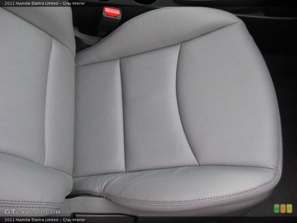 Gray Interior Photo for the 2011 Hyundai Elantra Limited #42743916