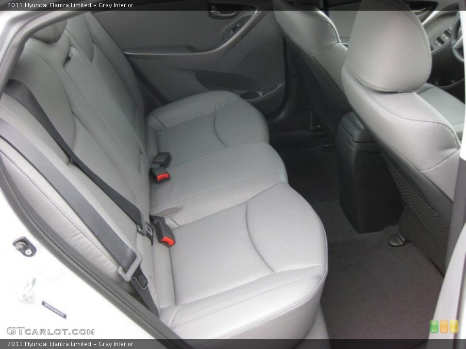 Gray Interior Photo for the 2011 Hyundai Elantra Limited #42743948