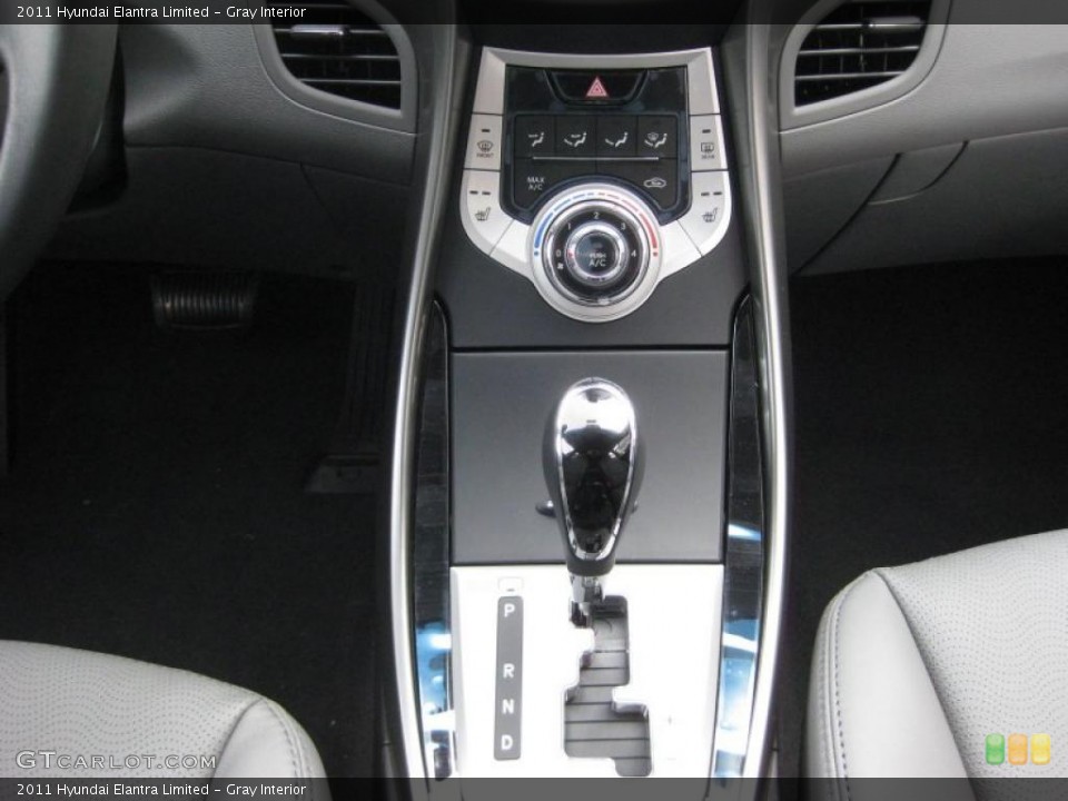 Gray Interior Transmission for the 2011 Hyundai Elantra Limited #42744028