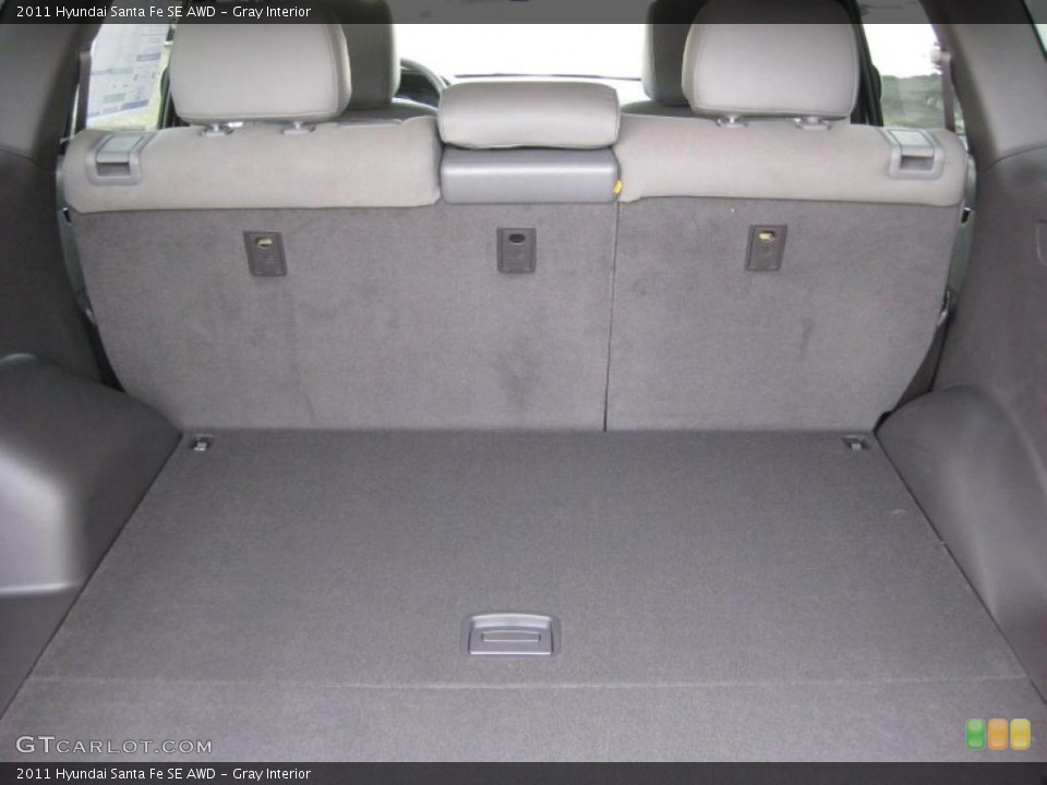 Gray Interior Trunk for the 2011 Hyundai Santa Fe SE AWD #42744672