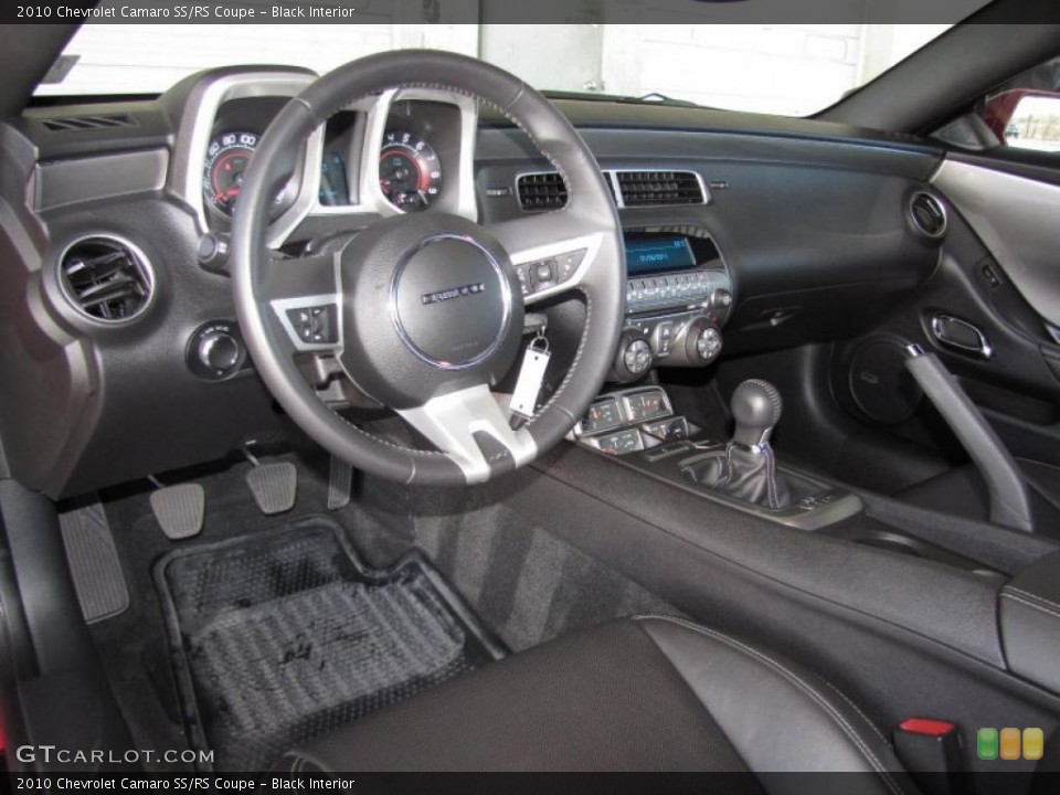 Black Interior Prime Interior for the 2010 Chevrolet Camaro SS/RS Coupe #42745184