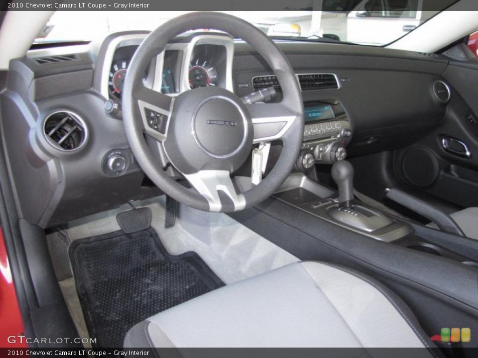 Gray Interior Prime Interior for the 2010 Chevrolet Camaro LT Coupe #42745600