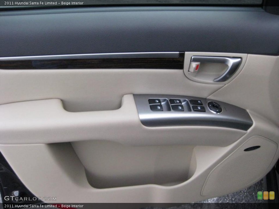Beige Interior Door Panel for the 2011 Hyundai Santa Fe Limited #42745616