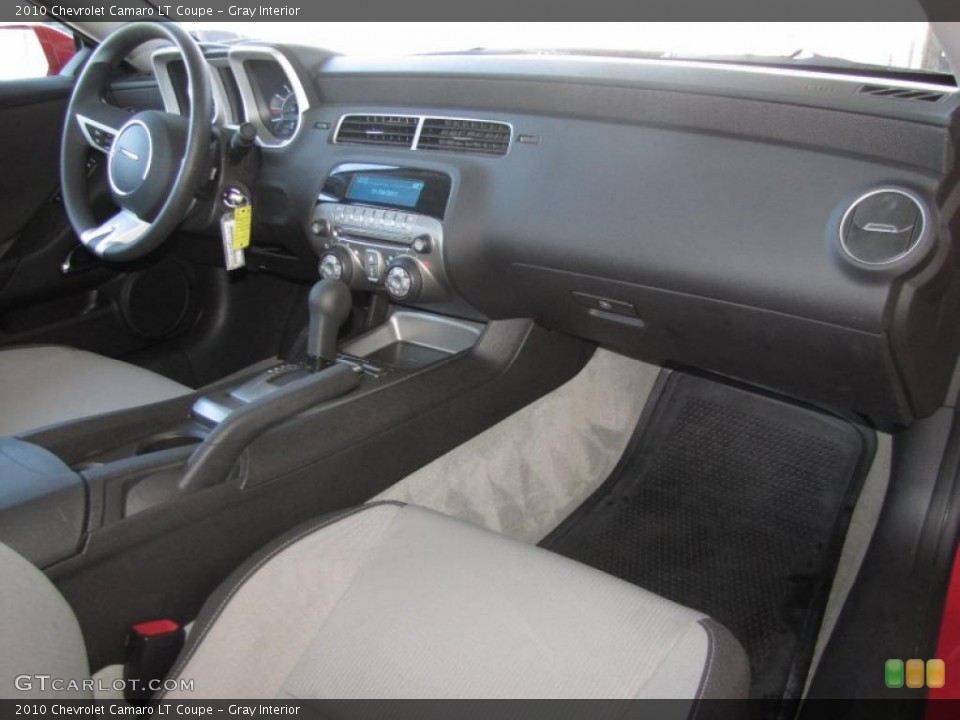 Gray Interior Dashboard for the 2010 Chevrolet Camaro LT Coupe #42745620