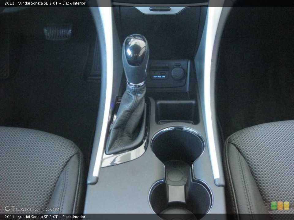 Black Interior Transmission for the 2011 Hyundai Sonata SE 2.0T #42748828