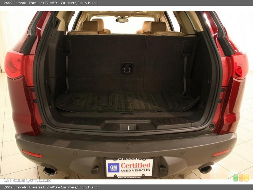 Cashmere/Ebony Interior Trunk for the 2009 Chevrolet Traverse LTZ AWD #42756180