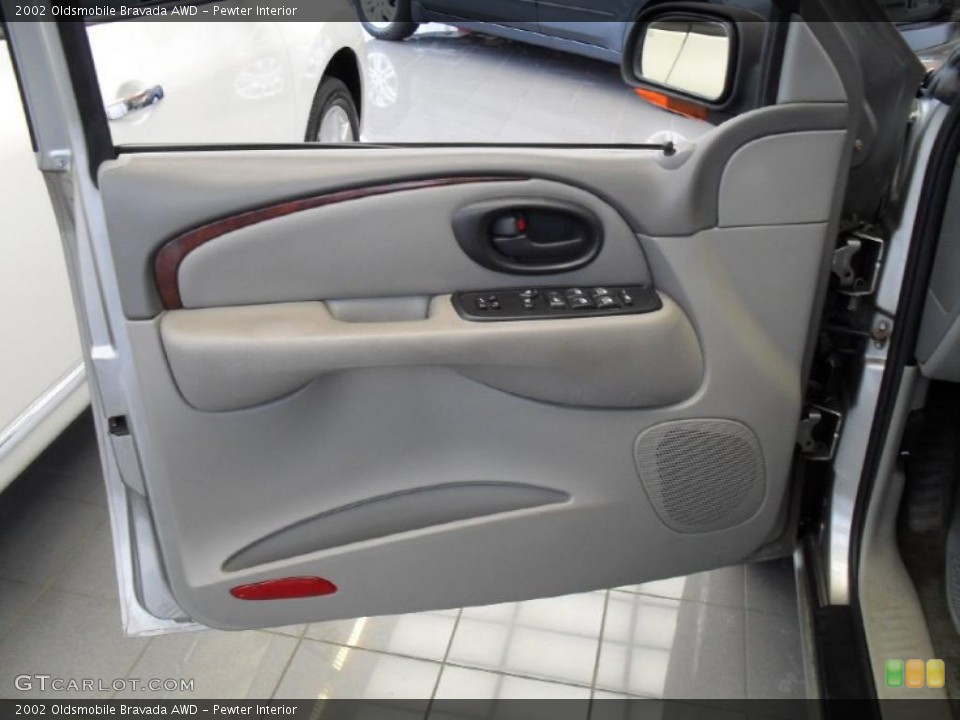 Pewter Interior Door Panel for the 2002 Oldsmobile Bravada AWD #42756688