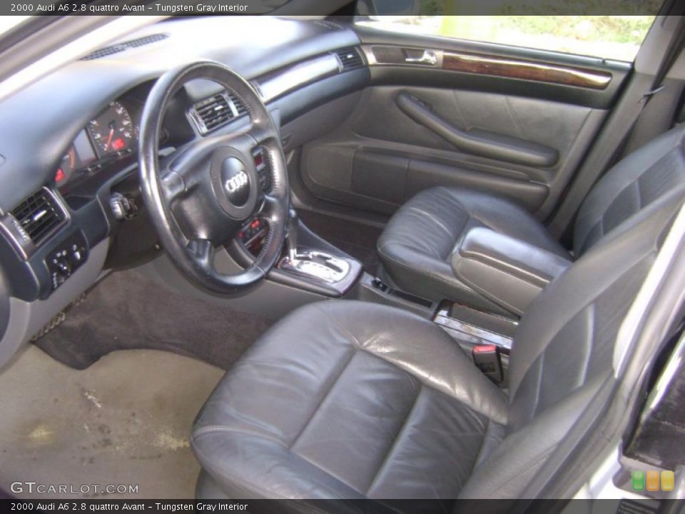 Tungsten Gray Interior Photo for the 2000 Audi A6 2.8 quattro Avant #42761992