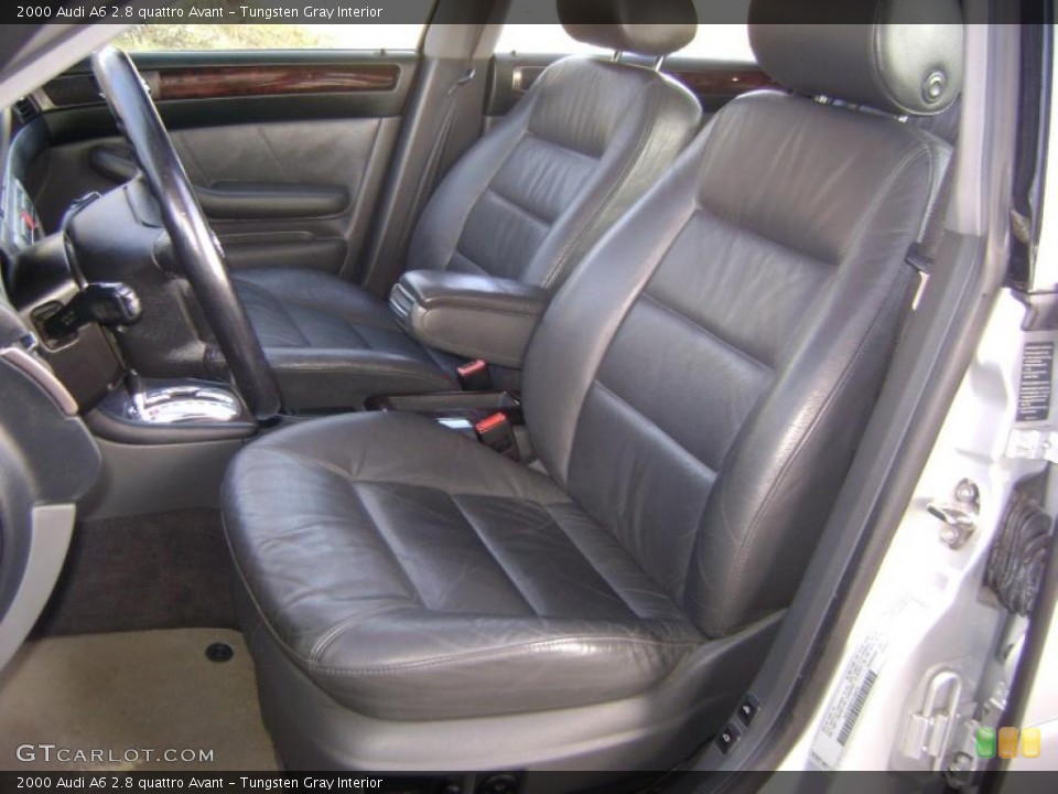 Tungsten Gray Interior Photo for the 2000 Audi A6 2.8 quattro Avant #42762012