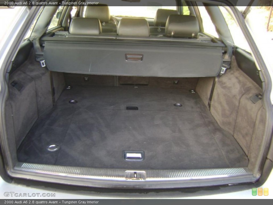 Tungsten Gray Interior Trunk for the 2000 Audi A6 2.8 quattro Avant #42762064