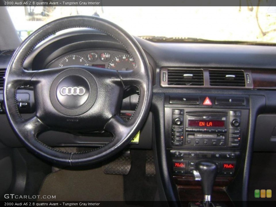 Tungsten Gray Interior Dashboard for the 2000 Audi A6 2.8 quattro Avant #42762132