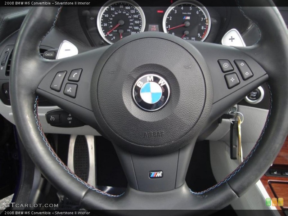 Silverstone II Interior Steering Wheel for the 2008 BMW M6 Convertible #42767238