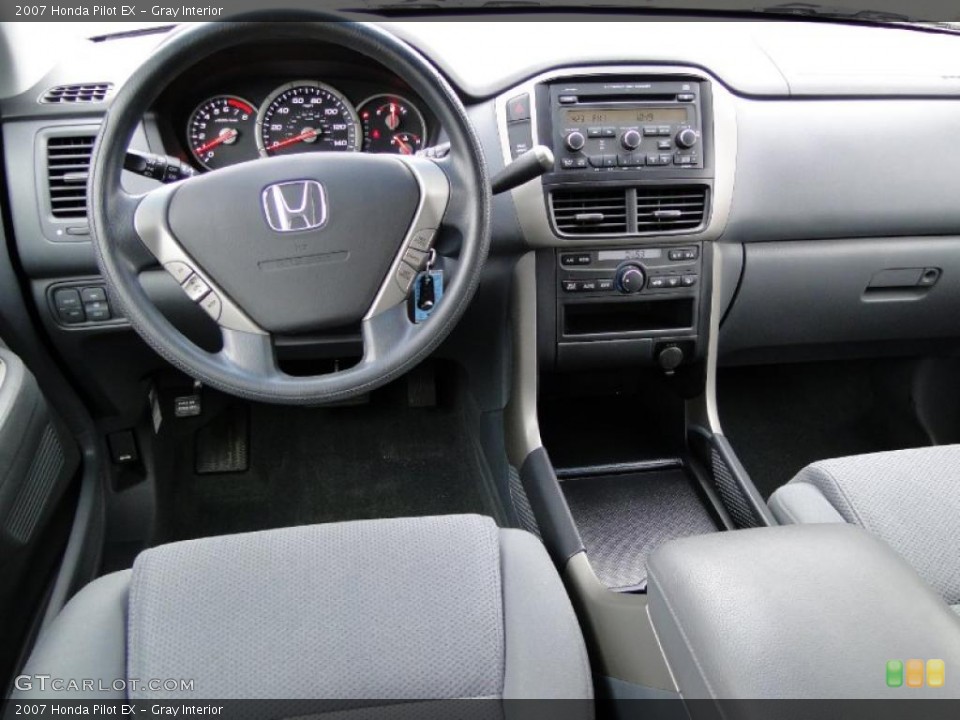 Gray Interior Prime Interior for the 2007 Honda Pilot EX #42767424