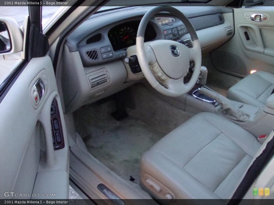 Beige Interior Photo for the 2001 Mazda Millenia S #42768544