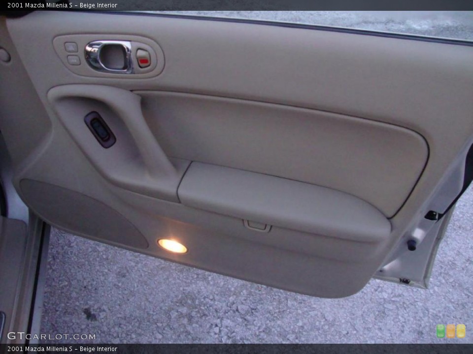 Beige Interior Door Panel for the 2001 Mazda Millenia S #42768720