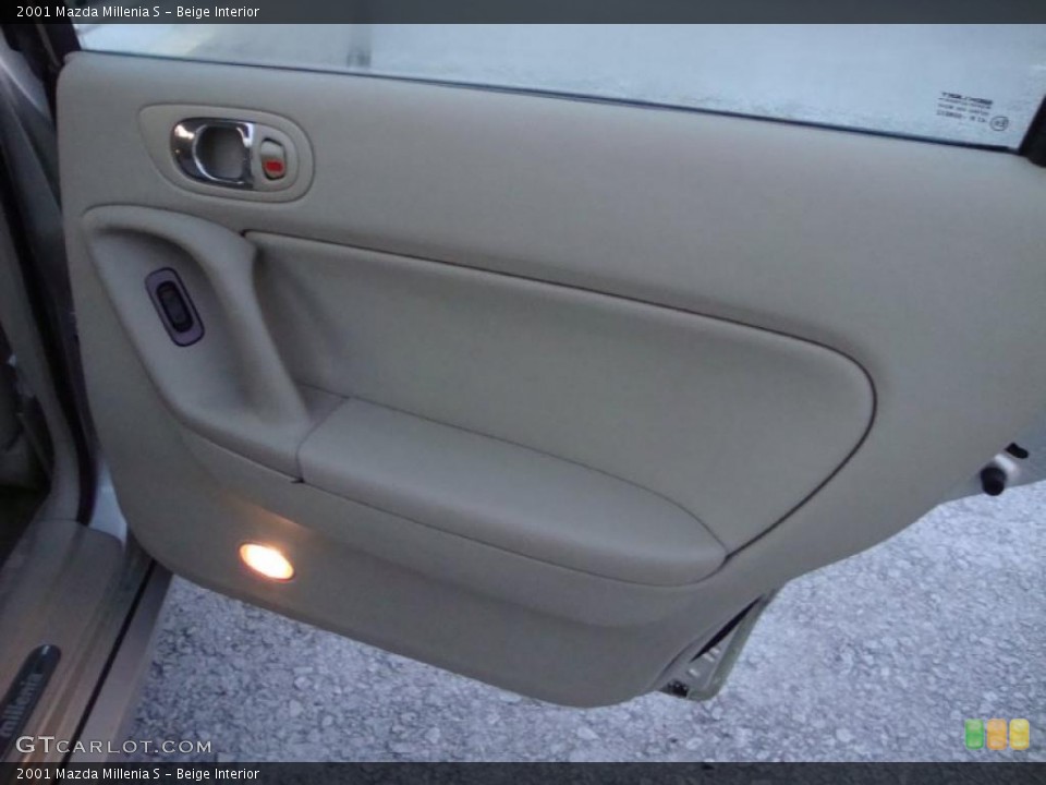 Beige Interior Door Panel for the 2001 Mazda Millenia S #42768752