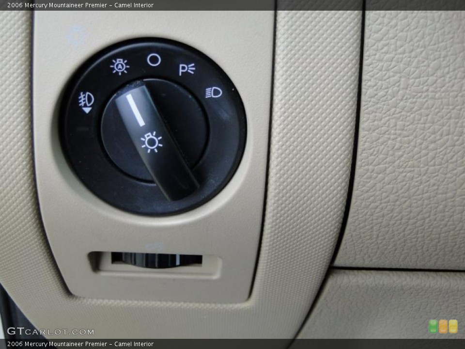 Camel Interior Controls for the 2006 Mercury Mountaineer Premier #42768764