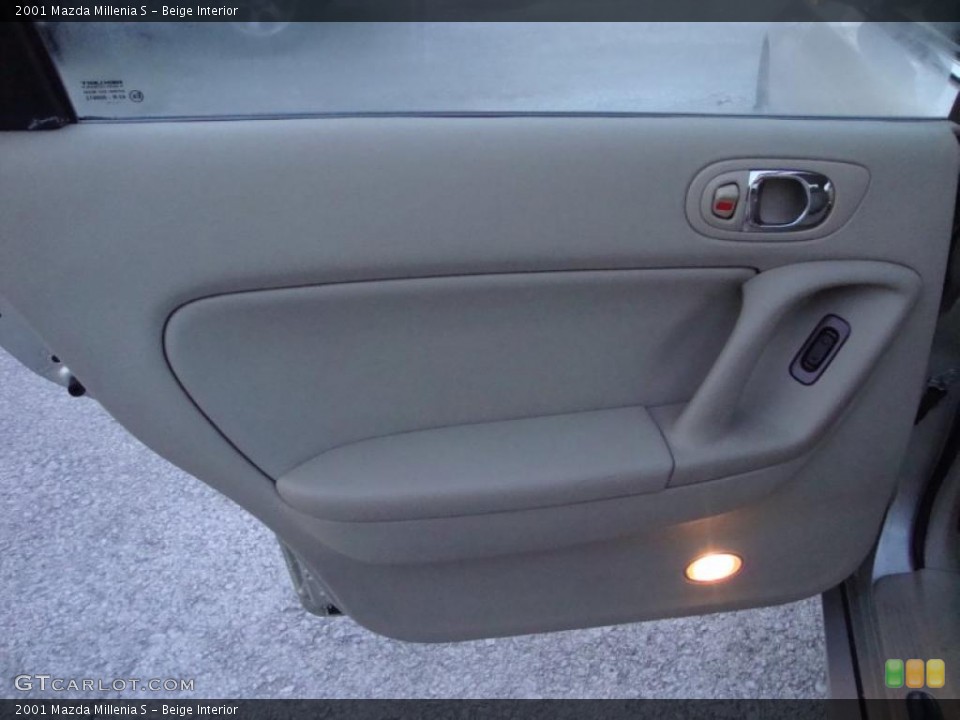 Beige Interior Door Panel for the 2001 Mazda Millenia S #42768780