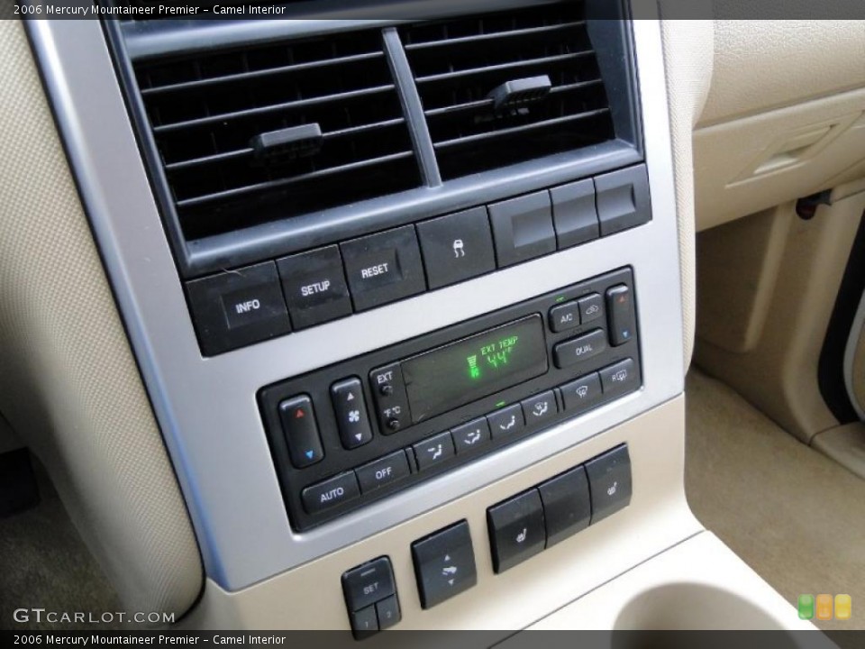 Camel Interior Controls for the 2006 Mercury Mountaineer Premier #42768920
