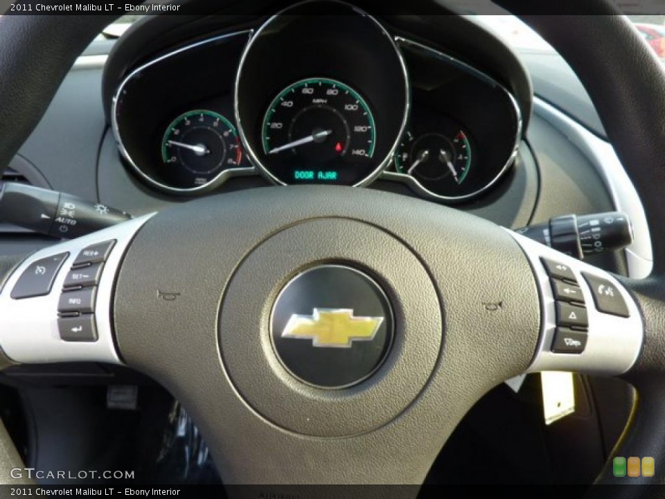 Ebony Interior Gauges for the 2011 Chevrolet Malibu LT #42770649