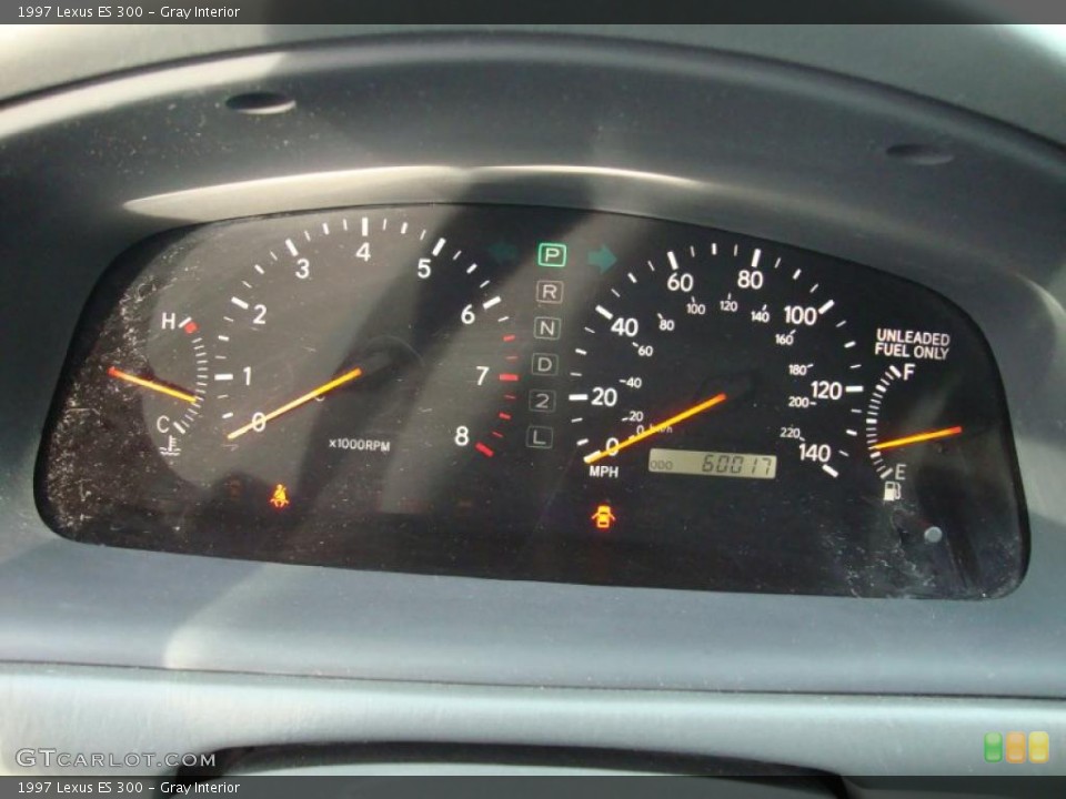 Gray Interior Gauges for the 1997 Lexus ES 300 #42772453
