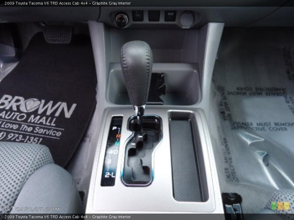 Graphite Gray Interior Transmission for the 2009 Toyota Tacoma V6 TRD Access Cab 4x4 #42772561