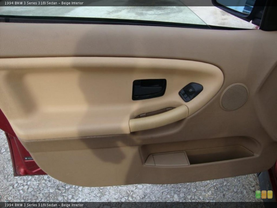 Beige Interior Door Panel for the 1994 BMW 3 Series 318i Sedan #42772757
