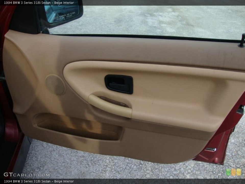 Beige Interior Door Panel for the 1994 BMW 3 Series 318i Sedan #42772861