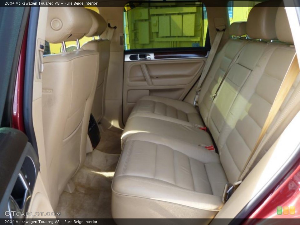Pure Beige Interior Photo for the 2004 Volkswagen Touareg V8 #42773553