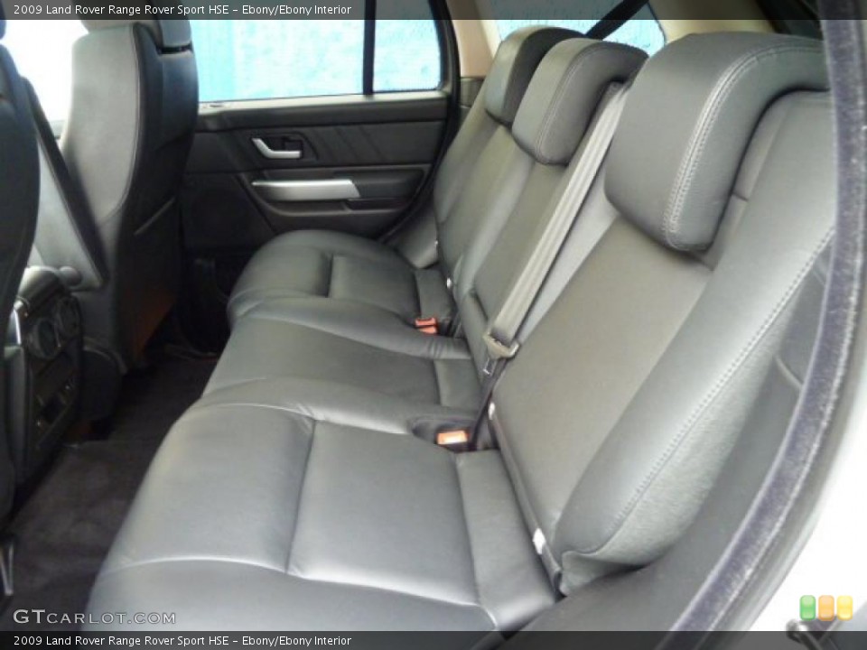 Ebony/Ebony Interior Photo for the 2009 Land Rover Range Rover Sport HSE #42777521