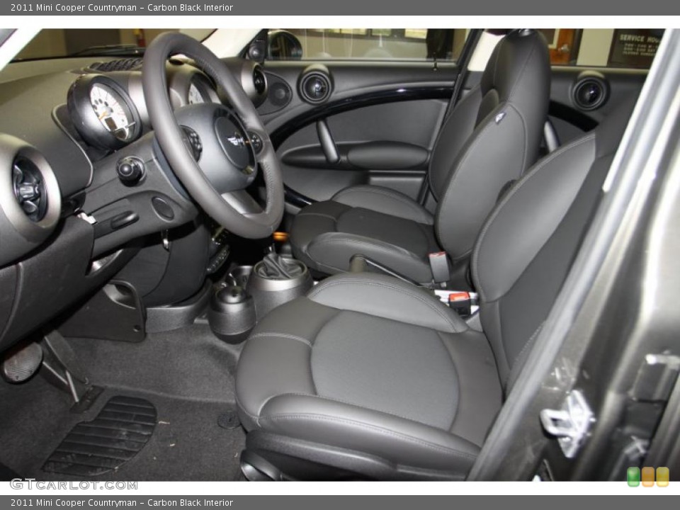Carbon Black Interior Photo for the 2011 Mini Cooper Countryman #42778469