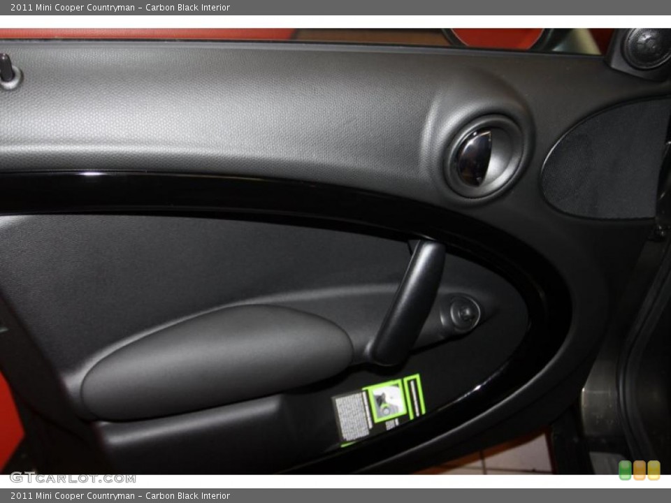 Carbon Black Interior Door Panel for the 2011 Mini Cooper Countryman #42778481