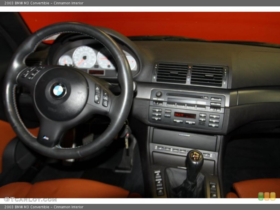Cinnamon Interior Dashboard for the 2003 BMW M3 Convertible #42780521