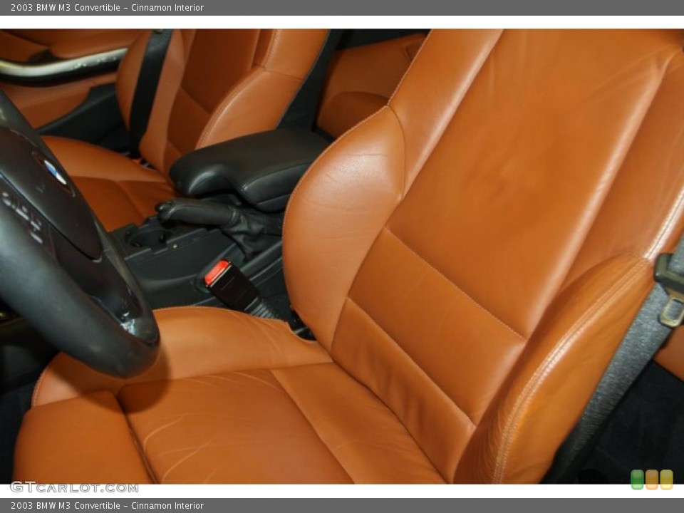 Cinnamon Interior Photo for the 2003 BMW M3 Convertible #42780537