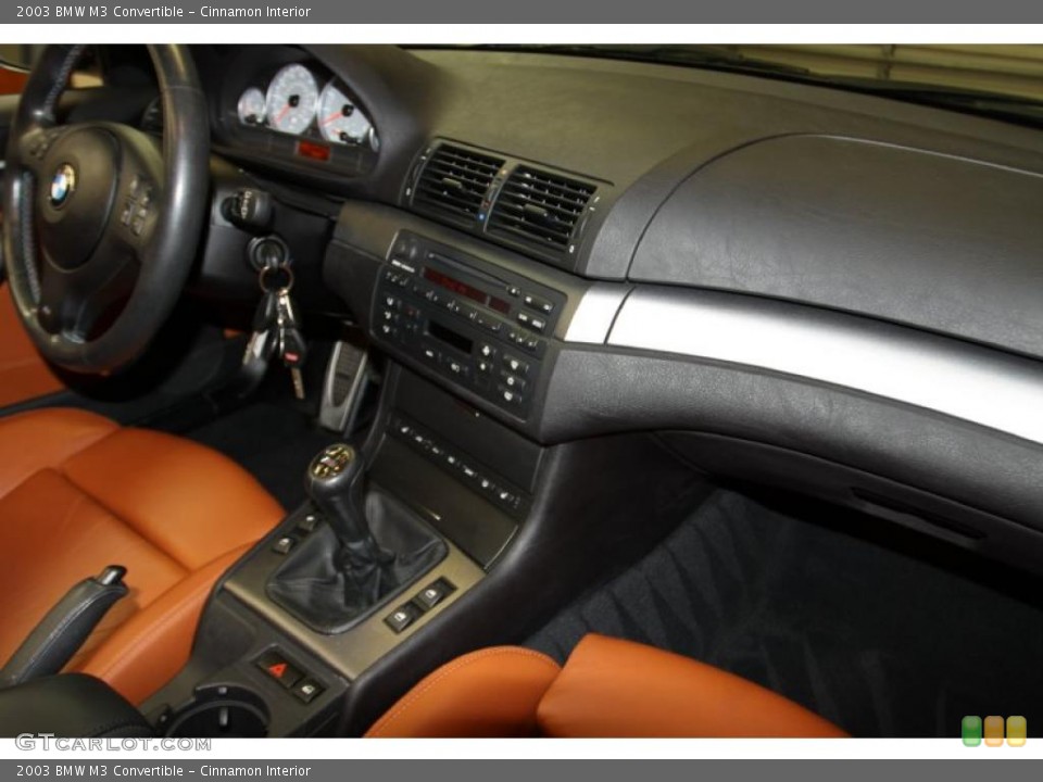 Cinnamon Interior Dashboard for the 2003 BMW M3 Convertible #42780849