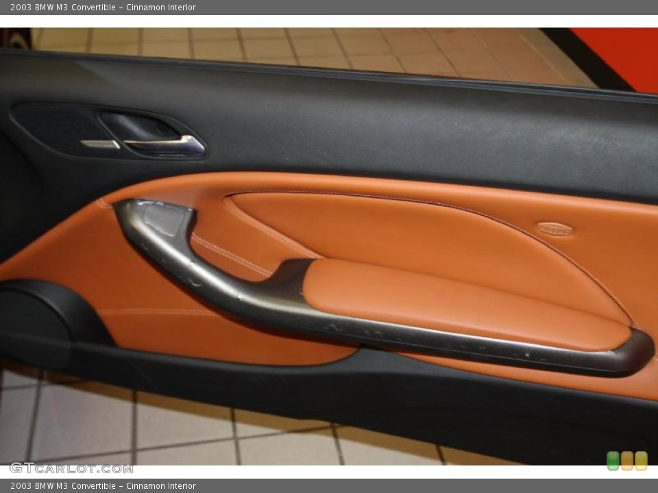Cinnamon Interior Door Panel for the 2003 BMW M3 Convertible #42780861