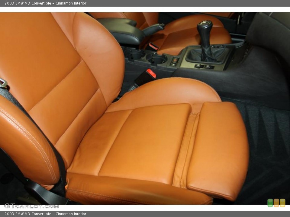 Cinnamon Interior Photo for the 2003 BMW M3 Convertible #42780893