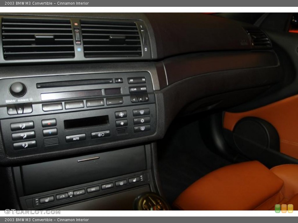 Cinnamon Interior Controls for the 2003 BMW M3 Convertible #42780949