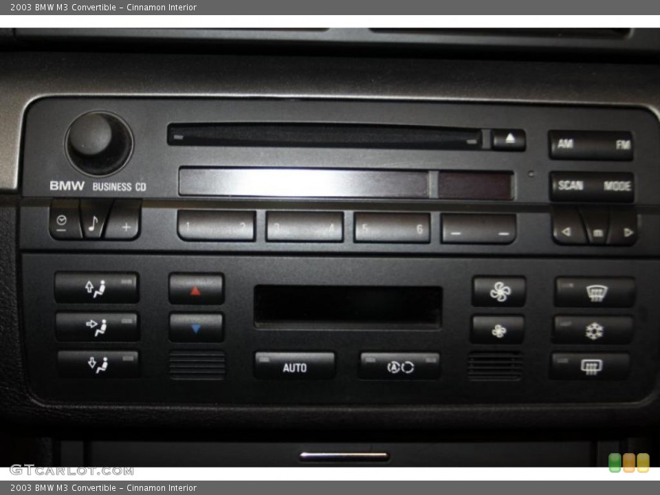 Cinnamon Interior Controls for the 2003 BMW M3 Convertible #42780981