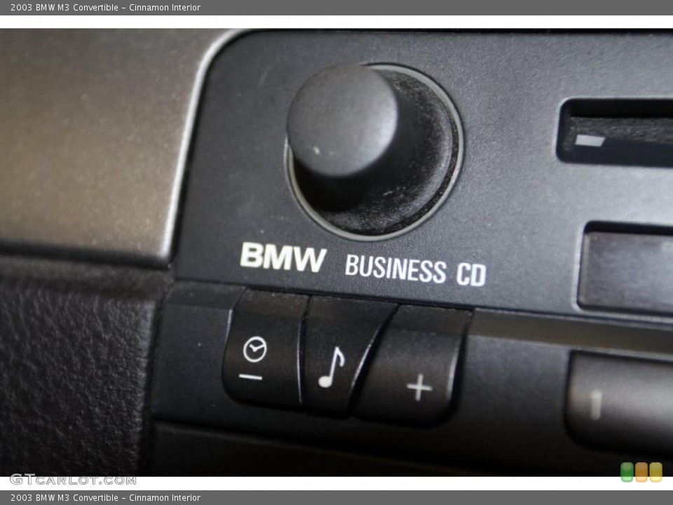 Cinnamon Interior Controls for the 2003 BMW M3 Convertible #42780997