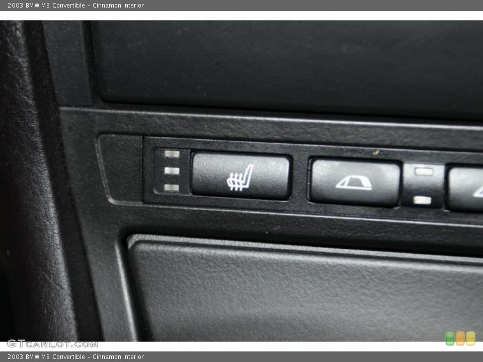 Cinnamon Interior Controls for the 2003 BMW M3 Convertible #42781061