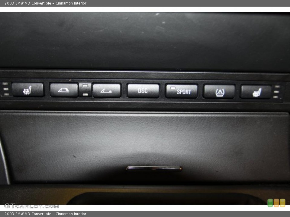 Cinnamon Interior Controls for the 2003 BMW M3 Convertible #42781085