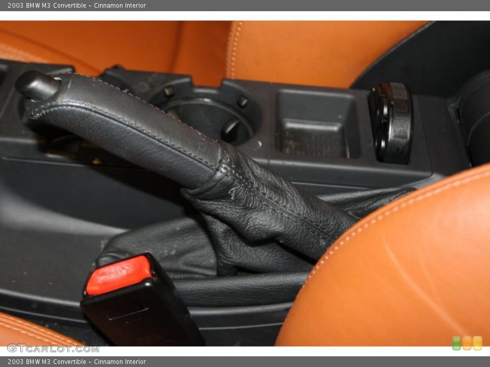 Cinnamon Interior Controls for the 2003 BMW M3 Convertible #42781113