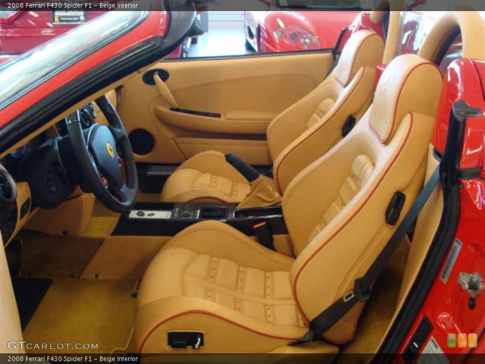 Beige Interior Photo for the 2008 Ferrari F430 Spider F1 #42784313