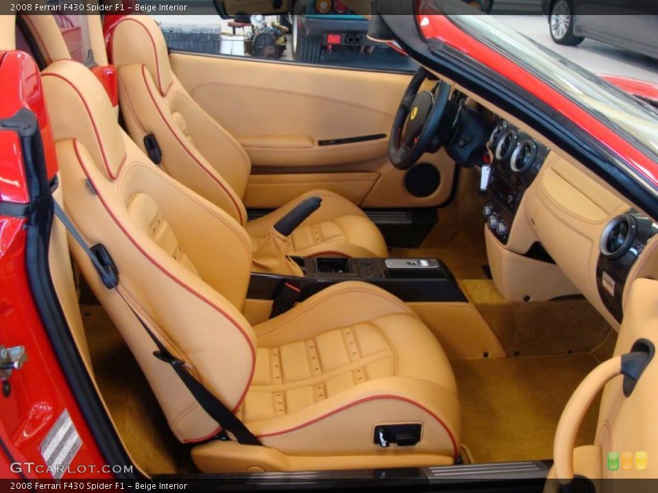 Beige Interior Photo for the 2008 Ferrari F430 Spider F1 #42784373