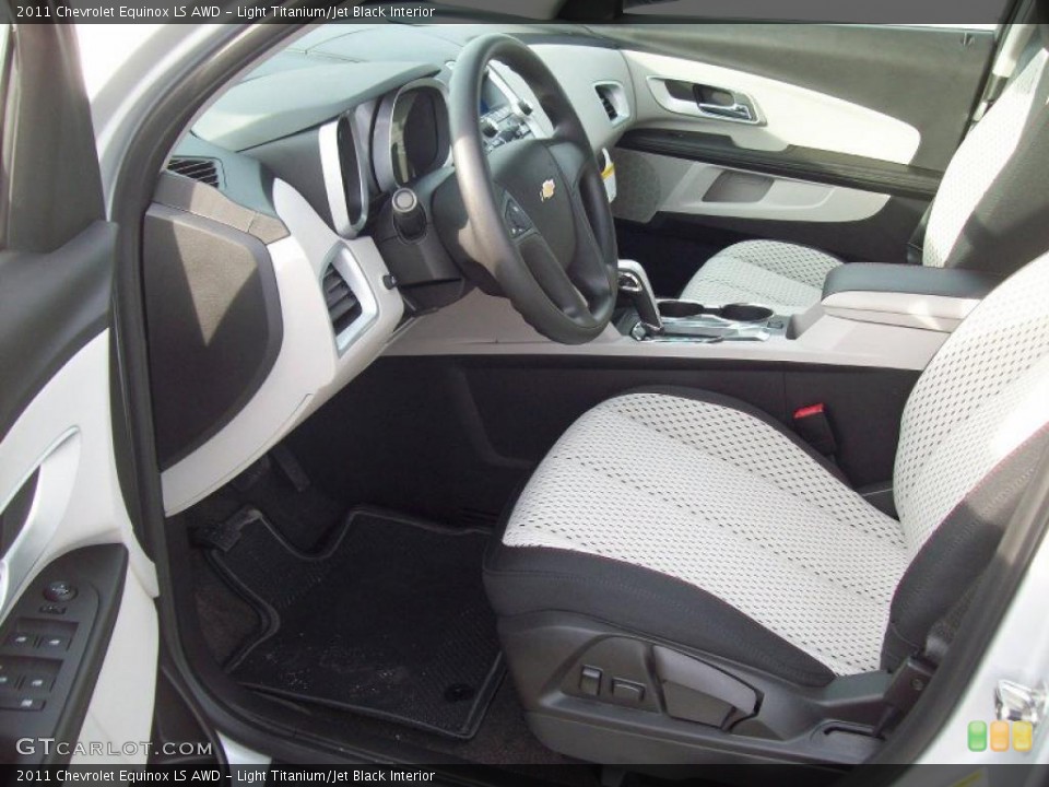 Light Titanium/Jet Black Interior Photo for the 2011 Chevrolet Equinox LS AWD #42787381